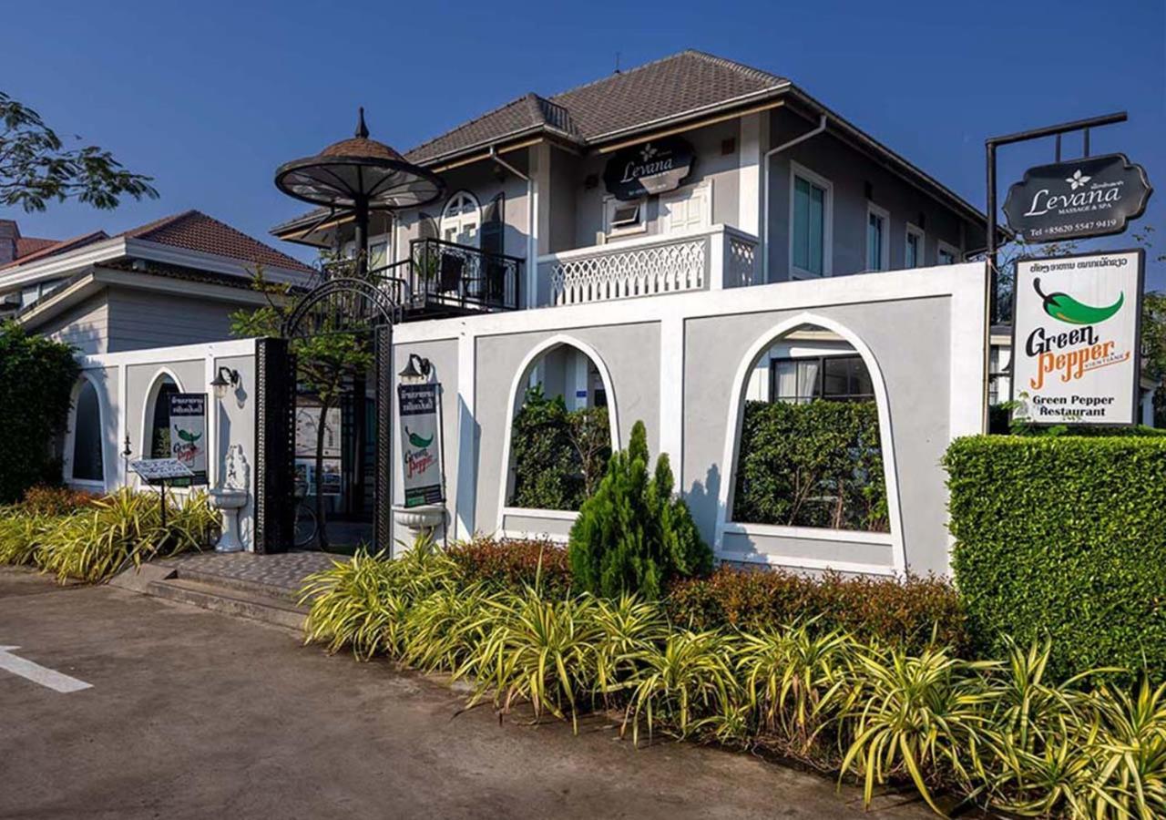 Le Thatluang D'Or Boutique Hotel Vientián Exterior foto