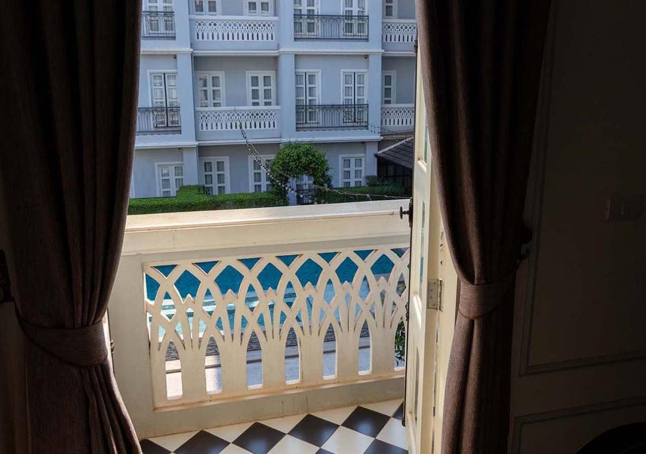 Le Thatluang D'Or Boutique Hotel Vientián Exterior foto