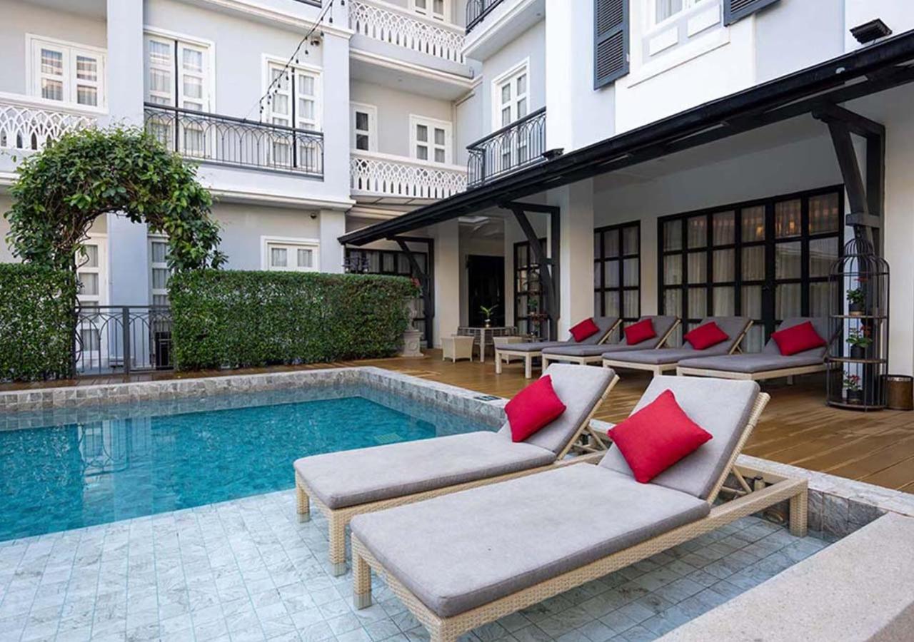 Le Thatluang D'Or Boutique Hotel Vientián Exterior foto